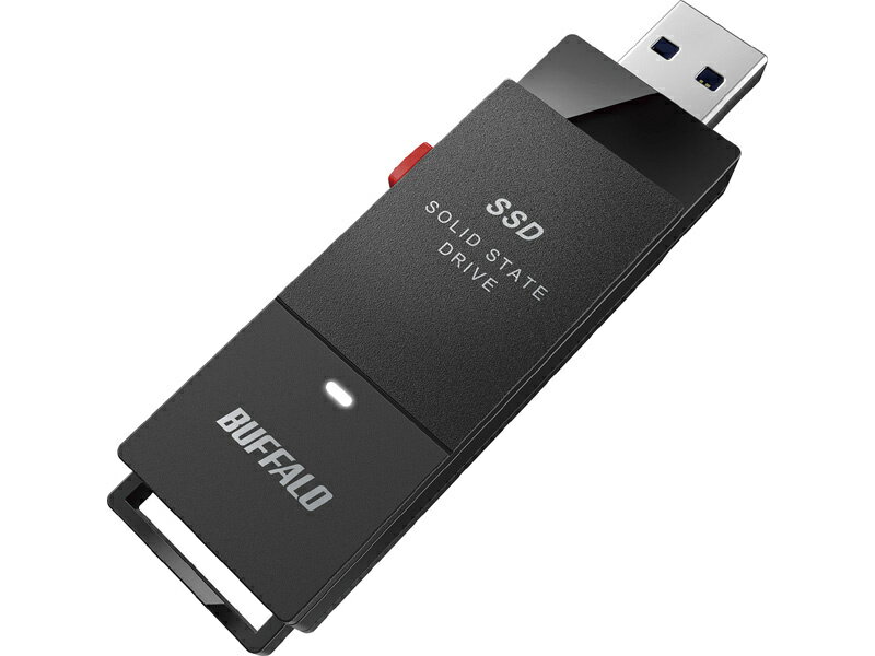 【送料無料】バッファロー SSD-PUTVB250U3-B 抗ウイルス・抗菌ポータブルSSD USB3.2(Gen1) Type-A スティック型 250GB ブラック【在庫目安:お取り寄せ】