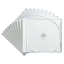サンワサプライ FCD-PN10WN Blu-ray・DVD・CDケース(10枚セット・ホワイト)【在庫目安:お取り寄せ】