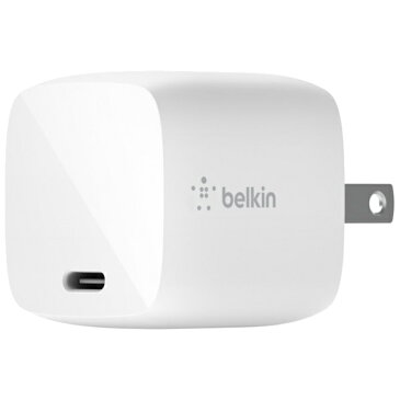 【送料無料】belkin WCH001dqWH BOOST↑CHARGE PRO 30W USB-C PD GaN USB充電器【在庫目安:お取り寄せ】| 電源 ACアダプタ AC電源 アダプタ USB用電源アダプタ USBアダプタ