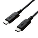 ELECOM U2C-CC10NBK2 USB2.0P[u/ C-C^Cv/ Fؕi/ USB Power DeliveryΉ/ 3Ao/ 1.0m/ ubNy݌ɖڈ:񂹁z