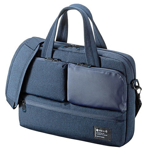 【送料無料】サンワサプライ BAG-CA11NV カジュアルPCバッグ（13.3インチワイド対応・ネイビー）【在庫目安:お取り寄せ】