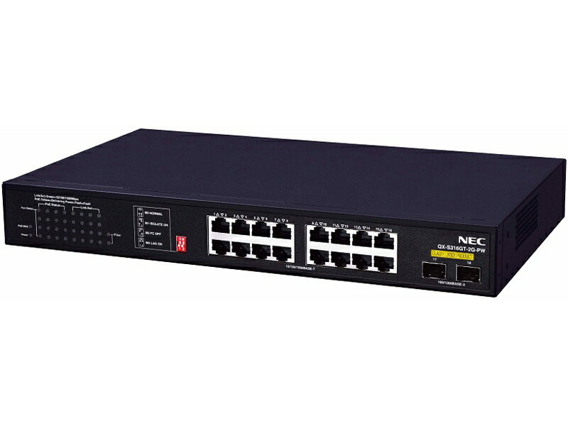 【送料無料】NEC B02014-00323 QX-S316GT-2G-PW レイヤ2スイッチ【在庫目安:僅少】