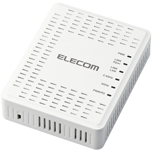 【在庫目安:あり】【送料無料】ELECOM WAB-S1775 法人用無線AP/ Wi-Fi6(11ax)対応 2x2/ 1201+574Mbps同時通信対応/...