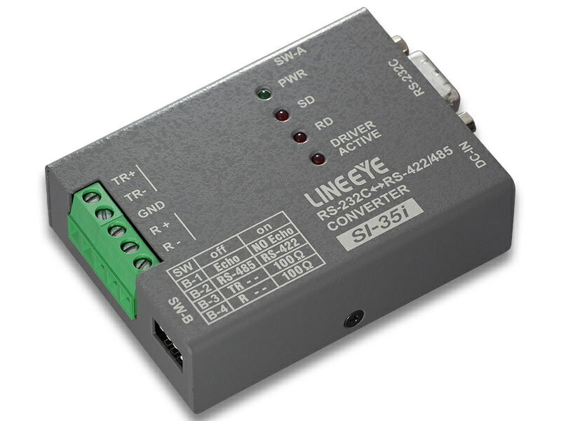 【送料無料】ラインアイ SI-35i インターフェースコンバータ RS-232C＜=＞RS-422/ 485 絶縁タイプ【在..