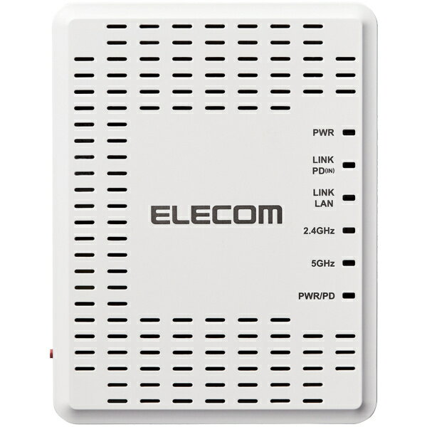 【送料無料】ELECOM WAB-S1775 法人用無線AP/ Wi-Fi6(11ax)対応 2x2/ 1201+574Mbps同時通信対応/ Webスマート/ 小型筐体【在庫目安:お取り寄せ】