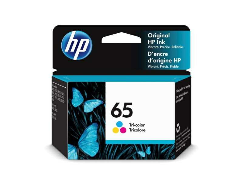 【在庫目安:あり】N9K01AA HP 65 インクカートリッジ カラー