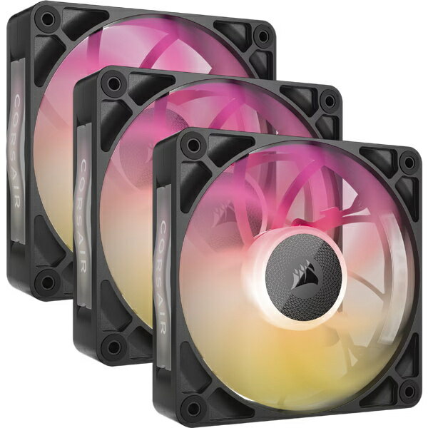 【送料無料】コルセア(メモリ) CO-9051034-WW iCUE LINK RX120 MAX RGB Triple Fans Starter Kit【在庫目安:お取り寄せ】