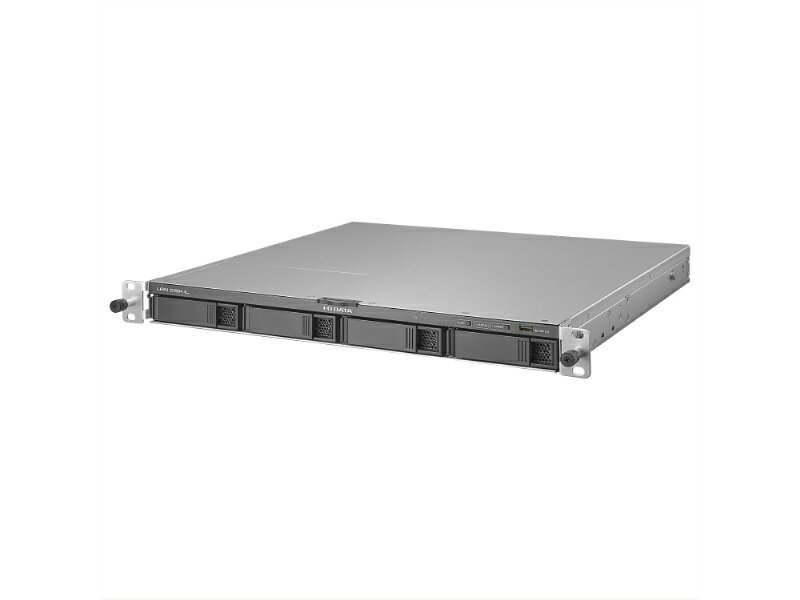 【送料無料】IODATA HDL4-LV04U 法人向け4ドライブラックマウントNAS（ネットワークHDD） 5年保証 4TB【在庫目安:僅少】| パソコン周辺機器 ラックマウント ラック マウント NAS