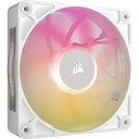 【送料無料】コルセア(メモリ) CO-9051037-WW iCUE LINK RX120 MAX RGB WHITE Single Fan Expansion...