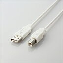 ELECOM USB2-ECO30WH EU RoHSwߏ USB2.0P[u AB^Cv/ 3.0m(zCg)y݌ɖڈ:񂹁z| p\RӋ@ USB P[u v^ TypeA TypeB