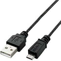 ELECOM MPA-AMBXLP05BK 極細Micro-USB(A-MicroB)ケーブル/ 0.5m/ ブラック【在庫目安:お取り寄せ】| パソコン周辺機器 USB ケーブル 充電 タブレット スマートフォン