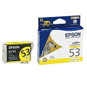 EPSON ICY53 メーカー純正 インクカートリッジ イエロー (PX-G5300用)【在庫目安:お取り寄せ】| インク インクカートリッジ インクタンク ...