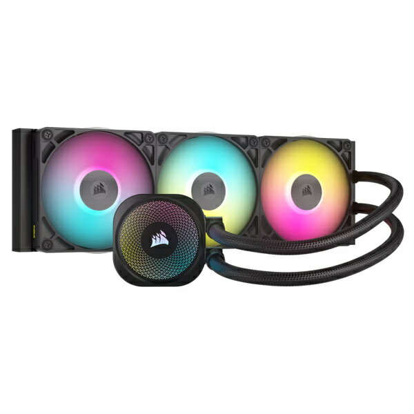 【送料無料】コルセア(メモリ) CW-9061018-WW 簡易水冷CPUクーラー iCUE LINK TITAN 360 RX RGB【在庫目安:お取り寄せ】
