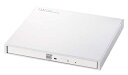 【送料無料】Logitec LDR-PWA8U3CVWH ポータブルDVDドライブ/ USB3.2(Gen1)/ 再生編集書込ソフト付/ ホワイト【在庫目安:お取り寄せ】