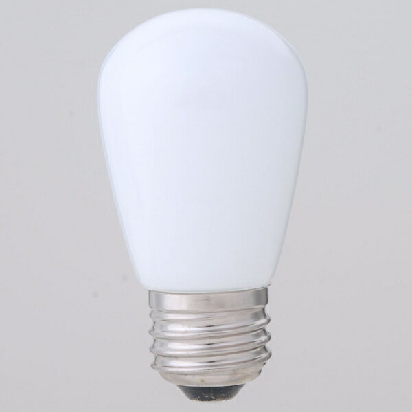ELPA LDS1N-G-G900 LED電球 サイン球 E26【在庫目安:お取り寄せ】| リビング家電 LED電球 LED 交換電球 照明 ライト 長寿命 明るい 節電 玄関 廊下 トイレ