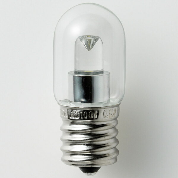 LED電球 ナツメ球 E17 ●光源にはLEDを使用していますので、消費電力が少ない省エネタイプです。 詳細スペック 電気用品安全法(本体)非対象 電気用品安全法(付属品等)付属品等無し