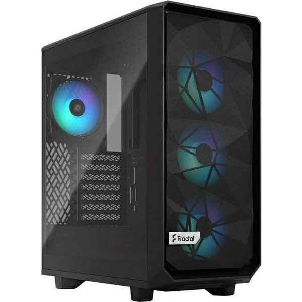 【送料無料】Fractal Design FD-C-MEL2C-05 ミドルタワー型PCケース Meshify 2 Compact Lite RGB Black TG Light tint【在庫目安:お取り寄せ】