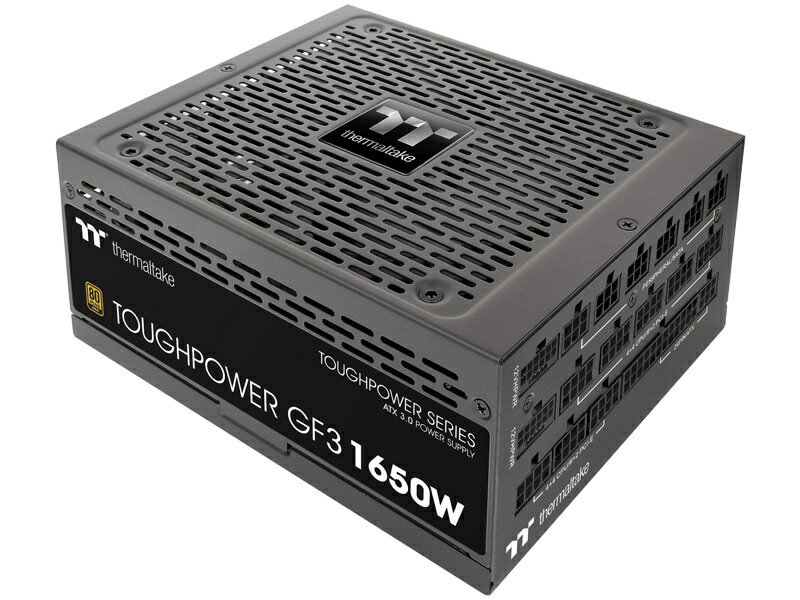 【送料無料】Thermaltake PS-TPD-1650FNFAGJ-4 電源ユニット TOUGHPOWER GF3 1650W PCI Gen5.0 -GOLD-【在庫目安:お取り寄せ】