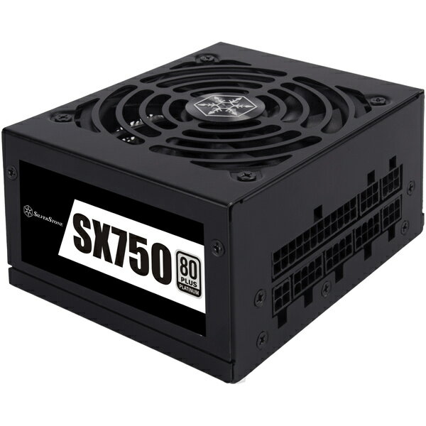 【送料無料】SilverStone SST-SX750-PT SFX電源 750W【在庫目安:お取り寄せ】