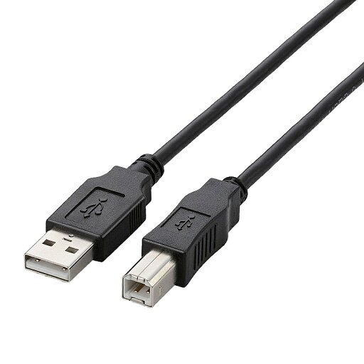 【在庫目安:あり】ELECOM U2C-BN50BK USB2.0ケーブル/ A-Bタイプ/ ノーマル/ 5.0m/ ブラック| パソコン周辺機器 USB ケーブル プリンタ TypeA TypeB 【在庫目安:あり】ELECOM U2C-BN50BK USB2.0ケーブル/ A-Bタイプ/ ノーマル/ 5.0m/ ブラック| パソコン周辺機器 USB ケーブル プリンタ TypeA TypeB