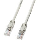 サンワサプライ LKB5Y-02N エンハンスドカテゴリ5LANケーブル(2m・ライトグレー)【在庫目安:お取り寄せ】| パソコン周辺機器 ケーブル カテゴリ5E LANケーブル LAN ストレート Cat5E 5E LAN端子(2)