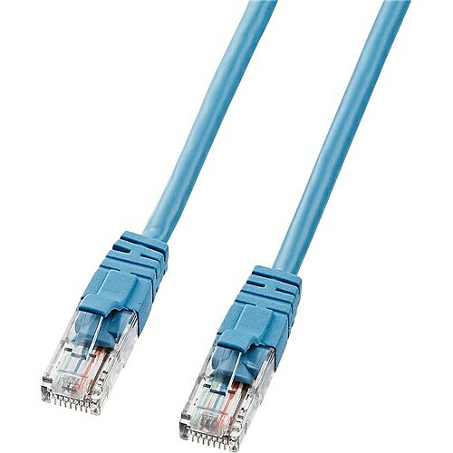 サンワサプライ LKB5Y-03BLN エンハンスドカテゴリ5LANケーブル（3m・ブルー）【在庫目安:お取り寄せ】