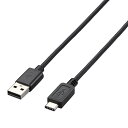 ELECOM U2C-AC05BK USB2.0P[u/ A-C^Cv/ m[}/ 0.5m/ ubNy݌ɖڈ:񂹁z| p\RӋ@ USBP[u USB-CP[u USB A-C USB(A-C)