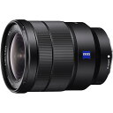 Eマウント交換レンズ Vario-Tessar T* FE 16-35mm F4 ZA OSS35mmフルサイズ対応の小型軽量高性能広角ズームレンズ。ズーム全域で使いやすい開放F値F4。光学式手ブレ補正機構内蔵。防塵防滴に配慮した設計。詳細スペック電気用品安全法(本体)非対象電気用品安全法(付属品等)非対象電気用品安全法(備考)電気用品安全法の対象品なし