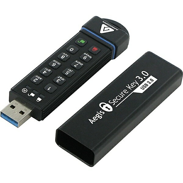 【送料無料】Apricorn ASK3-30GB 暗証番号方式USBメモリ Aegis Secure Key - USB 3.0 Flash Drive 30GB【在庫目安:お取り寄せ】