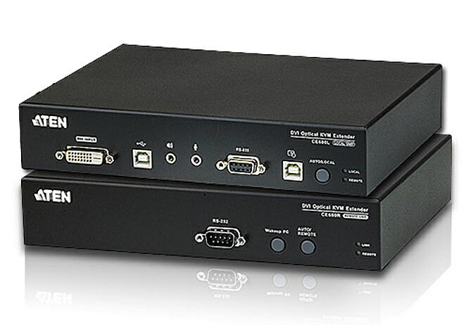 【送料無料】ATEN CE690 光ファイバー USB KVMエクステンダー【在庫目安:お取り寄せ】| パソコン周辺機器 複合エクステンダー エクステンダー PC パソコン