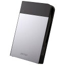 【送料無料】バッファロー HD-PZN2.0U3-S ICカード対応MILスペック 耐衝撃ボディー防雨防塵ポータブルHDD 2TB シルバー【在庫目安:お取り寄せ】| パソコン周辺機器(2)