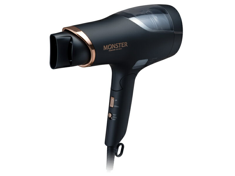 【送料無料】小泉成器 KHDW910K ダブルファンドライヤー ブラック【在庫目安:お取り寄せ】| ドライヤー ヘアケア アイロン 髪