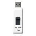 アーキス AS-016GU2-PSW USB2.0 フラッシュメモリ 16GB スライド式 ホワイト【在庫目安:お取り寄せ】| パソコン周辺機器 USBメモリー USBフラッシュメモリー USBメモリ USBフラッシュメモリ USB メモリ(2)