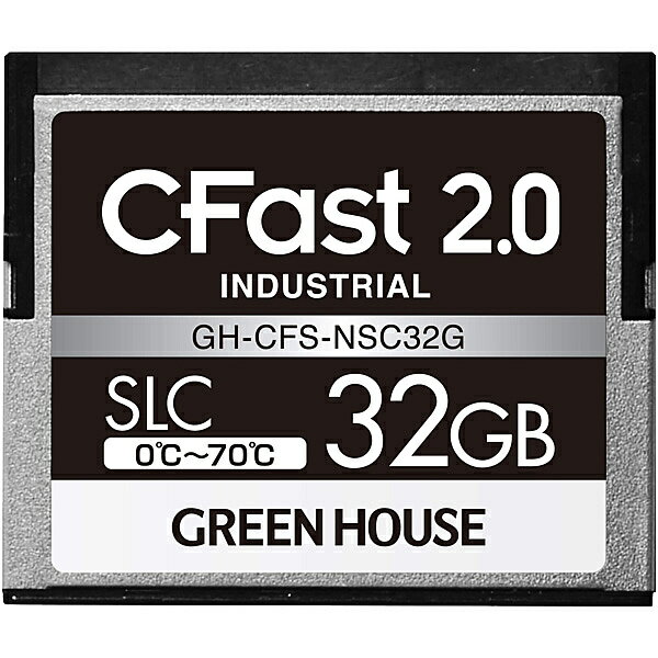 ̵GREEN HOUSE GH-CFS-NSC32G CFast2.0 SLC 070 32GB 3ǯݾڡں߸ܰ:...