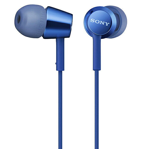 SONY(VAIO) MDR-EX155/LI 密閉型インナーイヤーレシーバー ブルー【在庫目安:お取り寄せ】| AV機器 カナル型ヘッドホン カナル型ヘッドフォン カナル型 カナル ヘッドフォン ヘッドホン イヤフォン イヤホン テレビ 音楽 ラジオ 音質
