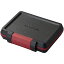 ELECOM CMC-SDCHD01BK メモリカードケース/ ハード/ SD8枚+microSD8枚収納/ ブラック【在庫目安:お取り..