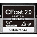 yzGREEN HOUSE GH-CFS-NSC4G CFast2.0 SLC 0x`70x 4GB 3Nۏ؁y݌ɖڈ:񂹁z