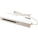 【送料無料】D-Link DGS-1008TP/A1 ループ検知遮断機能搭載 10/ 100/ 1000BASE-T*8ポート タップ型スイッチ(電源内蔵)【在庫目安:お取り寄せ】| パソコン周辺機器