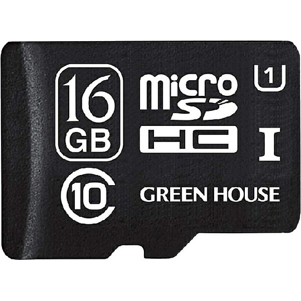 ̵GREEN HOUSE GH-SDMRHCUB16G microSDHC UHS-I U1 饹10 16GBں߸ܰ...