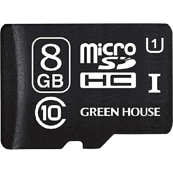 GREEN HOUSE GH-SDMRHCUB8G microSDHC UHS-I U1 饹10 8GBں߸ܰ:󤻡