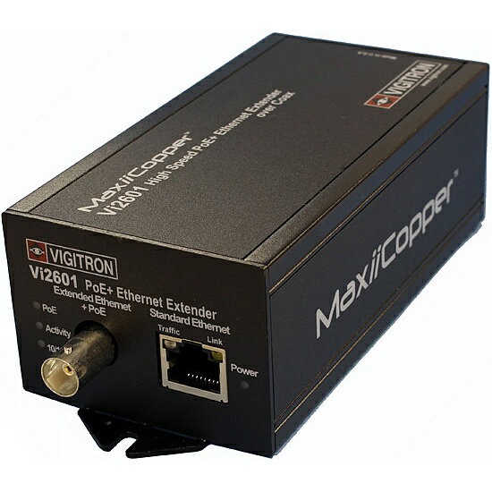 【送料無料】ハイテクインター 173-VG-012 MaxiiPower Vi2601 PoE(+)延長モデム【在庫目安:お取り寄せ】