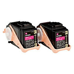 【送料無料】EPSON LPC3T33MPV LP-S7160シリーズ用 環境推進トナー/ マゼンタ/ Mサイズ2本パック(5300..