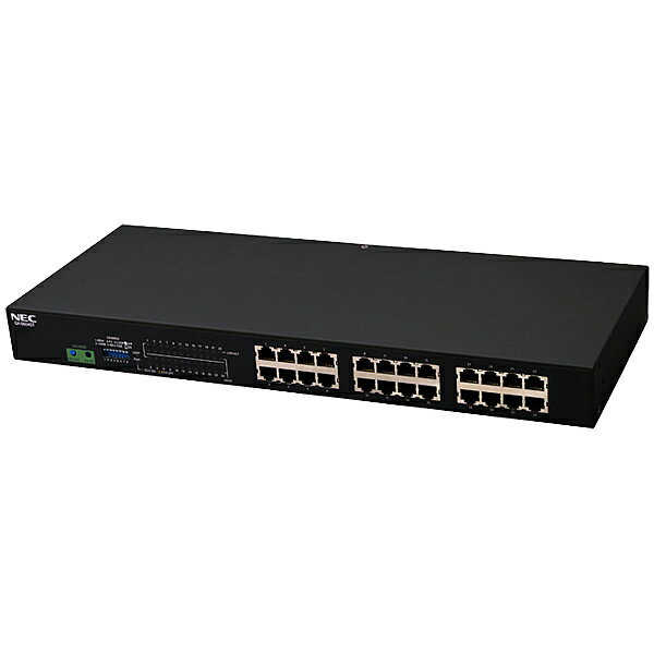 【送料無料】NEC B02014-00623 QX-S624GT 1Gx24p レイヤ2ノンインテリジェントスイッチ【在庫目安:お取り寄せ】| パソコン周辺機器 スイッチングハブ L2スイッチ レイヤー2スイッチ スイッチ ハブ L2 ネットワーク PC パソコン