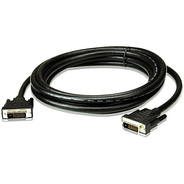 【送料無料】ATEN 2L-7D05DD デュアルリンク DVI-D ケーブル 5m【在庫目安:お取り寄せ】| パソコン周辺機器 DVIケーブル DVI モニタ ディスプレイ 液晶ディスプレイ