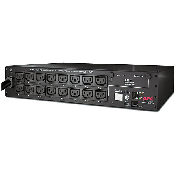 【送料無料】シュナイダーエレクトリック AP7911B5W Rack PDU Switched 2U 30A 200V (16) C13 5年保証【在庫目安:お取り寄せ】| オフィス オフィス家具 サーバーラック用コンセント コンセント サーバーラック サーバー ラック