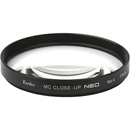 【送料無料】ケンコー・トキナー 047720 レンズフィルター MCクローズアップ NEO No.4 77mm 【接写距離 約17〜25cm】【在庫目安:お取り寄せ】| カメラ 接写レンズ