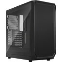 【送料無料】Fractal Design FD-C-FOC2A-01 ミドルタワー型PCケース Focus 2 Black TG Clear Tint【在庫目安:お取り寄せ】(2)