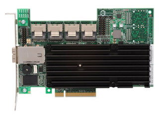 LSI00252 / 3ware PCIEx8(Gen2.0) SATA/SAS 6Gb/s 内部16/外部4ポートRAIDカード