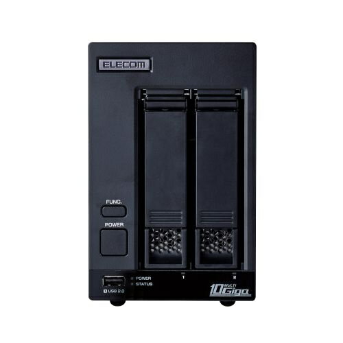 【送料無料】ELECOM NSB-72D04TW22 Windows Server IoT 2022 for Storage搭載NAS/ Atom/ ワークグループ/ 2ベイ/ 4TB【在庫目安:お取り寄せ】| パソコン周辺機器 WindowsNAS Windows Nas RAID 外付け 外付