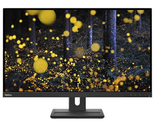 【送料無料】レノボ・ジャパン 62D0GAR1JP ThinkVision E27q-20 （27型/ 2560×1440/ DisplayPort x1、HDMI x1/ 黒/ ステレオスピーカー(内蔵) (2Wx2)）【在庫目安:僅少】